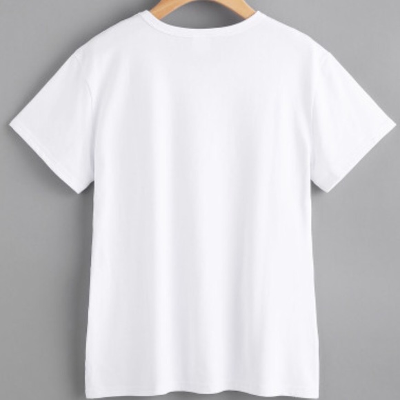 White Mountain Print Short Sleeve Tee - Picture 2 of 3